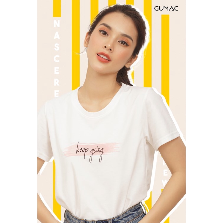 Áo thun Keep going ATA406 GUMAC | BigBuy360 - bigbuy360.vn