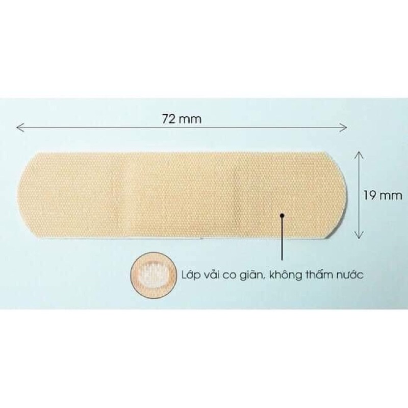 HỘP 100 MIẾNG BĂNG GÂU Y TẾ TIỆN LỢI