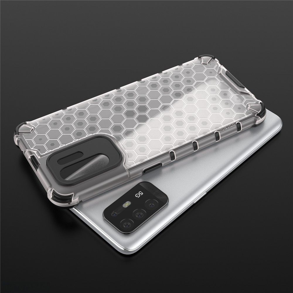 Ốp Điện Thoại Silicon Tản Nhiệt Họa Tiết Tổ Ong Cho Oppo Reno5Z 5g | BigBuy360 - bigbuy360.vn