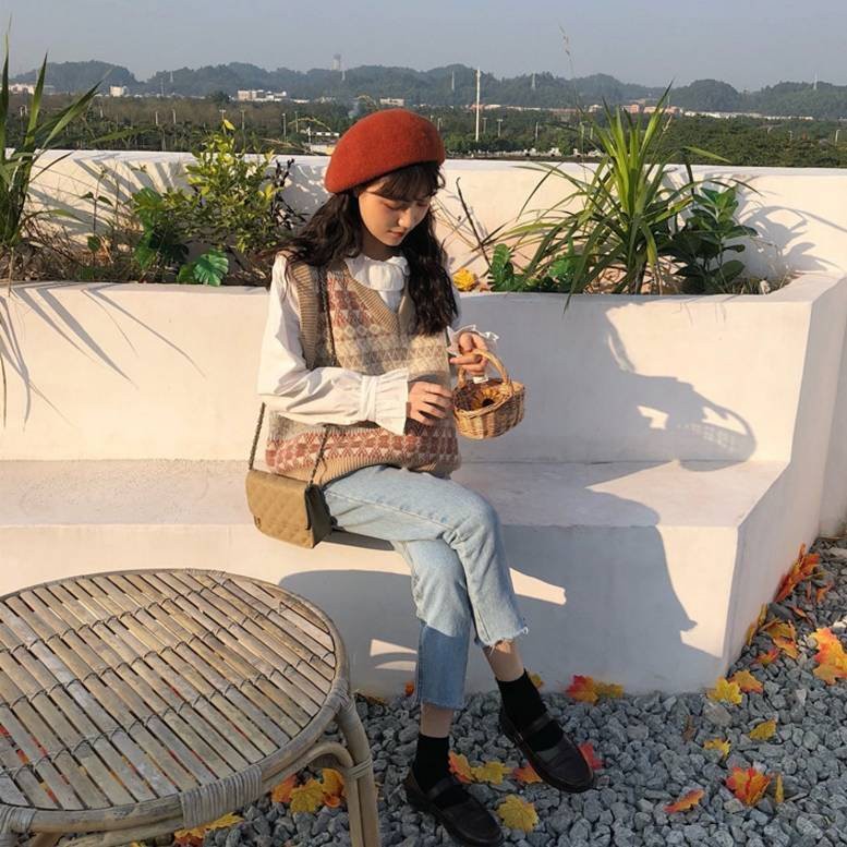 Áo gile len thổ cẩm họa tiết mông cổ, nhập trực tiếp tại Quảng Châu - 080 | BigBuy360 - bigbuy360.vn