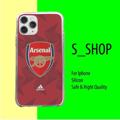 Ốp lưng IP CLB Arsenal thể thao đỏ S.SHOP Ốp thể thao chống sốc IPhone 5 6 7 8 Plus X Xmas 11 12 Pro Mini ADIPOD00160