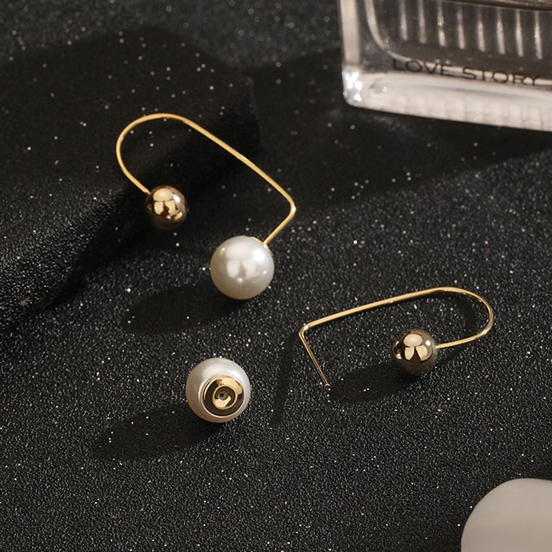 Khuyên Kẹp Sụn Tai Đính Ngọc Trai Sang Trọng Thời Trang Cho Nữ