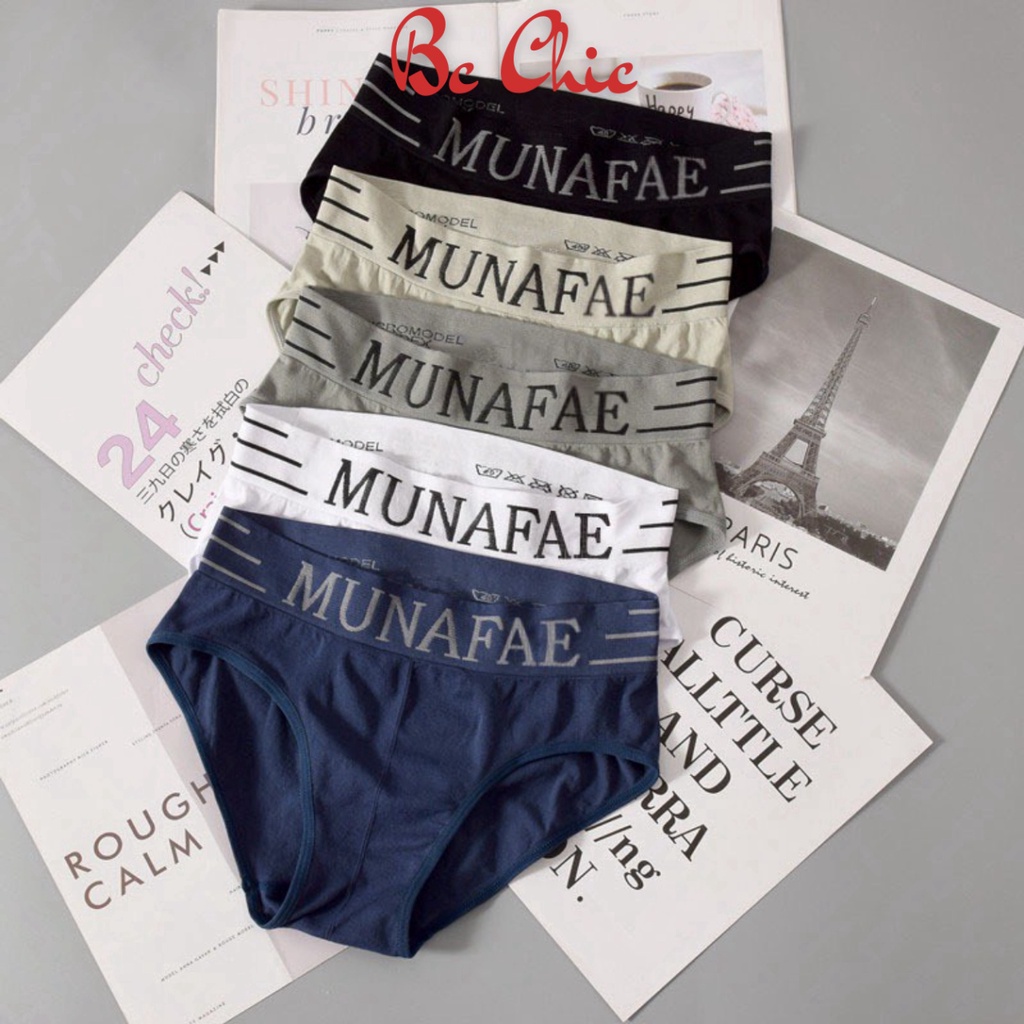 Quần Lót Nam , Quần Sịp Nam xuất nhật cotton viền chữ thoáng mát dễ chịu mã 899 BC_CHIC LINGERIE