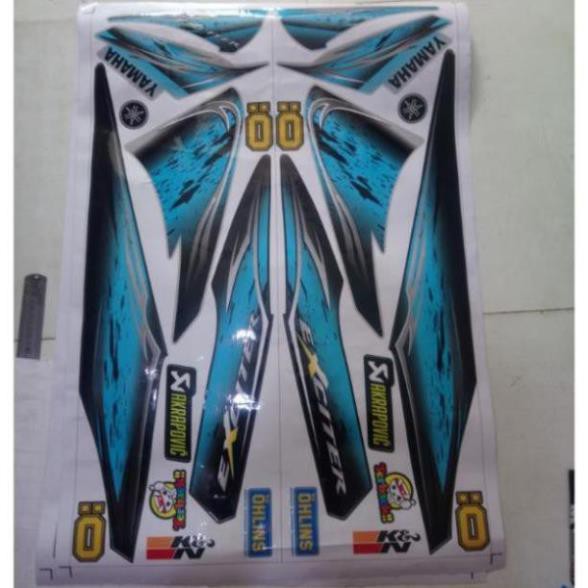 Tem xe ex 2006 xanh đen
