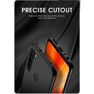 Ốp lưng X- level Xiaomi redmi note 8 chống vân tay siêu mỏng