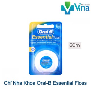 Chỉ Nha Khoa Cao Cấp Nhập UK Oral-B Essential Floss 50m