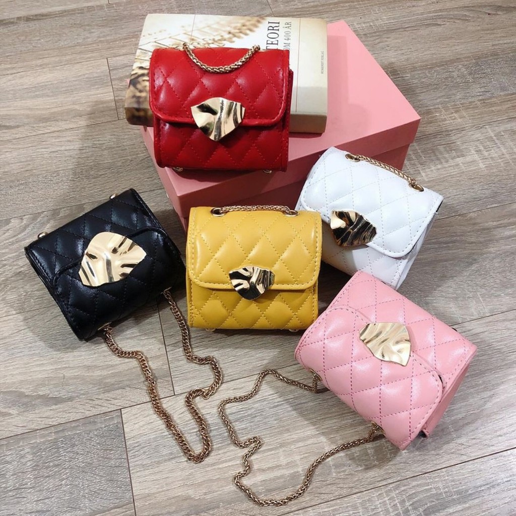 Túi Đeo Chéo Nữ Dáng Vuông Mini
