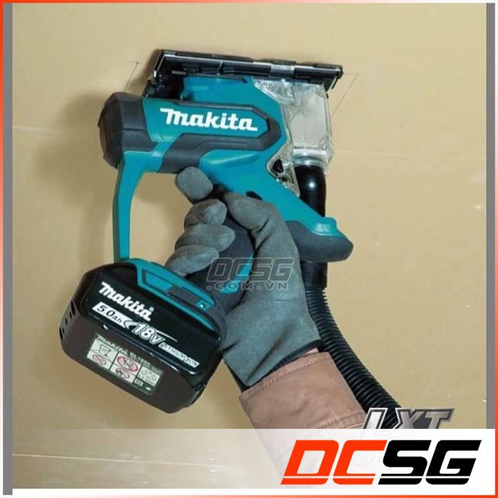 Máy cắt thạch cao 30/15mm dùng pin 18V Makita DSD180Z (không pin sạc)