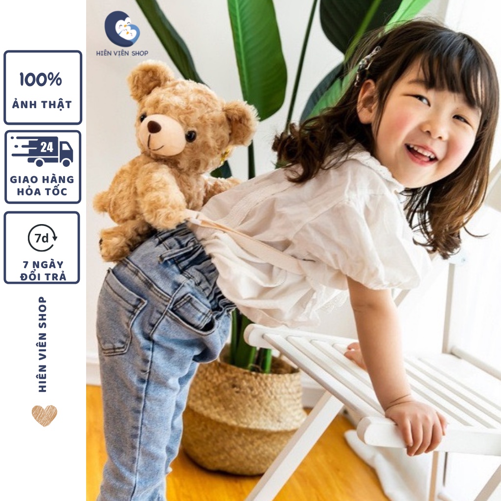 Túi đeo chéo cho bé- gấu bông