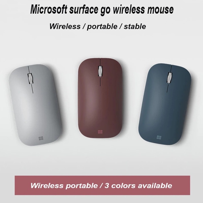 Microsoft Mobie Mouse bluetooth-Chuột macbook, surface, laptop microsoft chính hãng kết nối không dây-(nhiều màu)