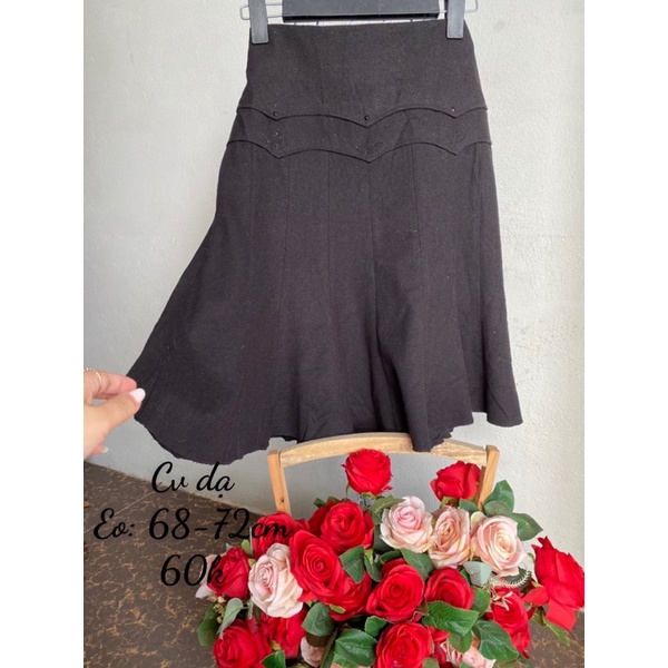 Chân váy len, dạ kiểu