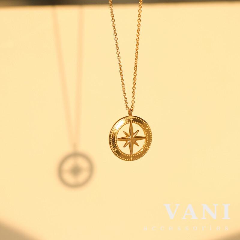 Dây Chuyền Ngôi Sao Viền Tròn - Vani Store [TS000615]