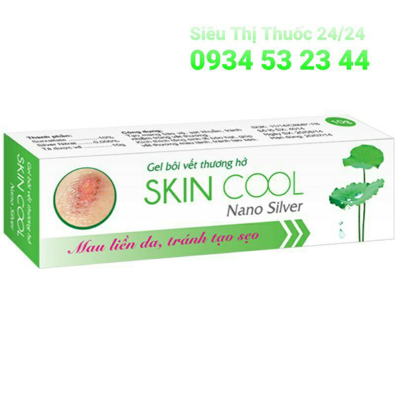 BÔI NGOÀI DA VẾT THƯƠNG HỞ SKIN COOL