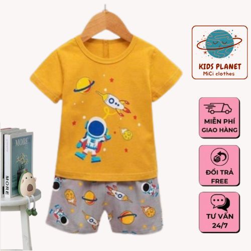 Đồ Bộ bé Trai Thun Cotton tay ngắn 🎁 CAO CẤP 🎁