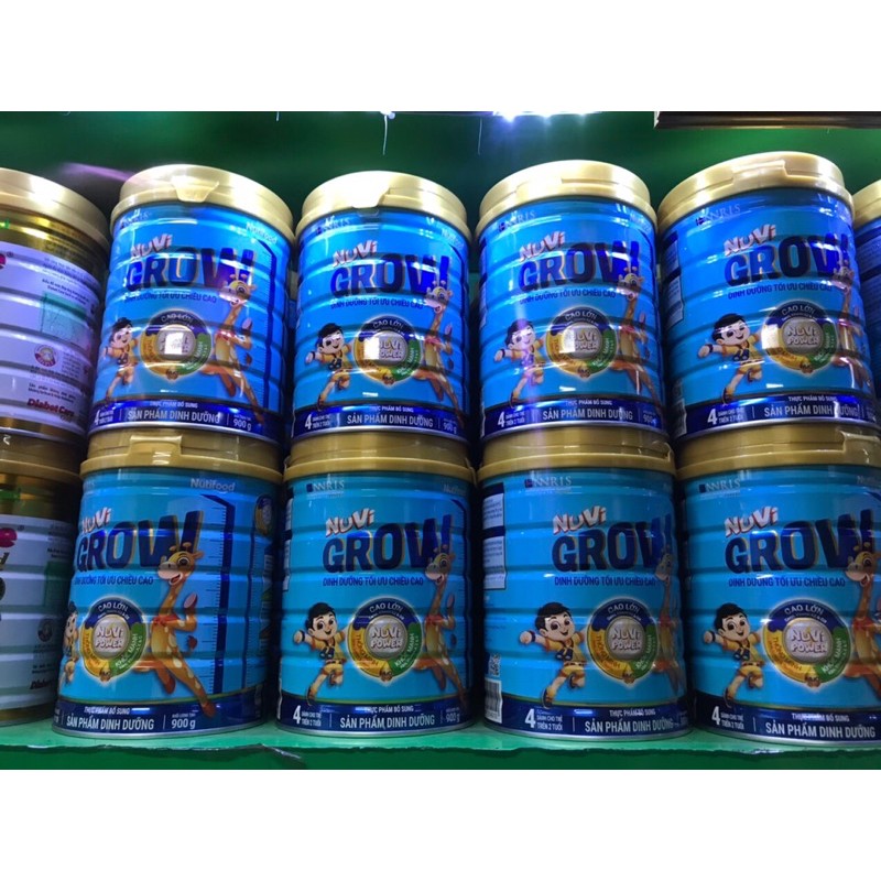 Sữa Nuvi GROW số 4 Dành cho trẻ trên 2 tuổi Hộp 900g