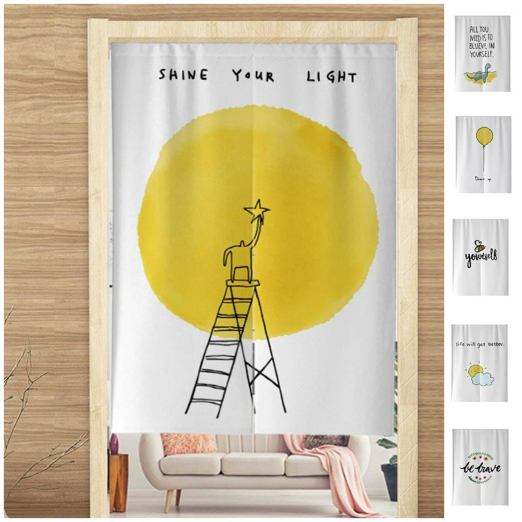 Rèm Cửa Phong Cách Bắc Âu Đơn Giản Hiện Đại Cho Nhà Bếp / Phòng Ngủ Cửa bắc Âu cho phân vùng nhà bếp hiện đại màn cửa đơn giản phòng ngủ gia đình rèm nửa rèm nhà bếp