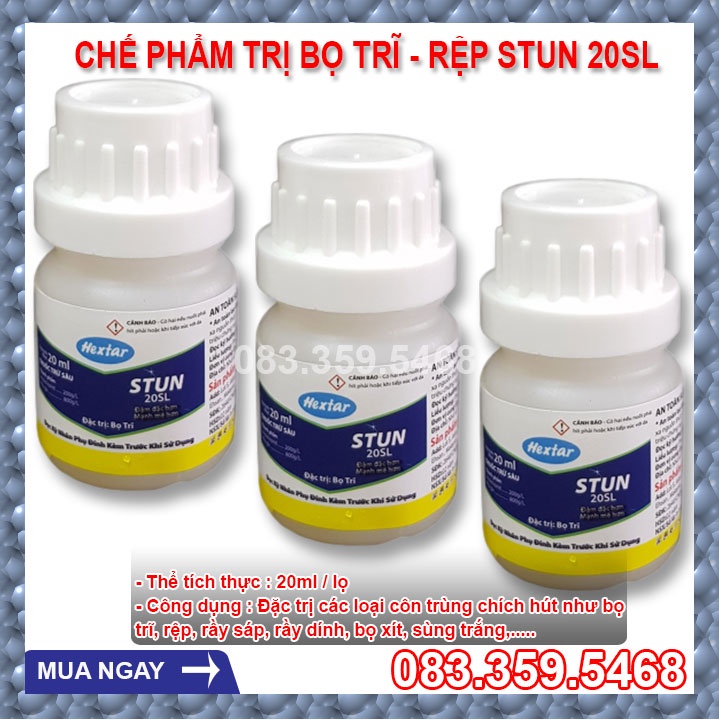 Chế Phẩm Diệt Bọ Trĩ - Rệp Stun 20SL