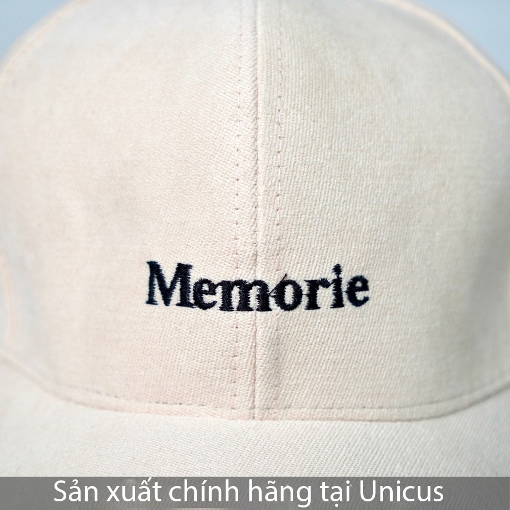 Mũ Lưỡi Trai In Chữ MEMORIE Siêu Đẹp, Chất vải Kaki Thoáng Mát Dễ Chịu. -Mũ Lưỡi Trai, Mũ Unisex,