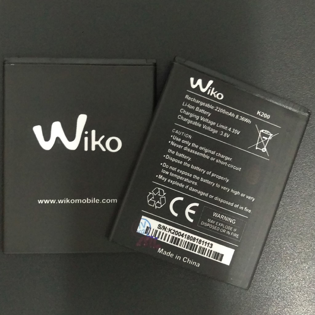 PIN WIKO ROBBY K200 SUNNY 3 PLUS