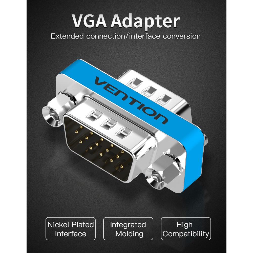 Đầu chuyển VGA (M) to VGA (M) Vention DDCI0