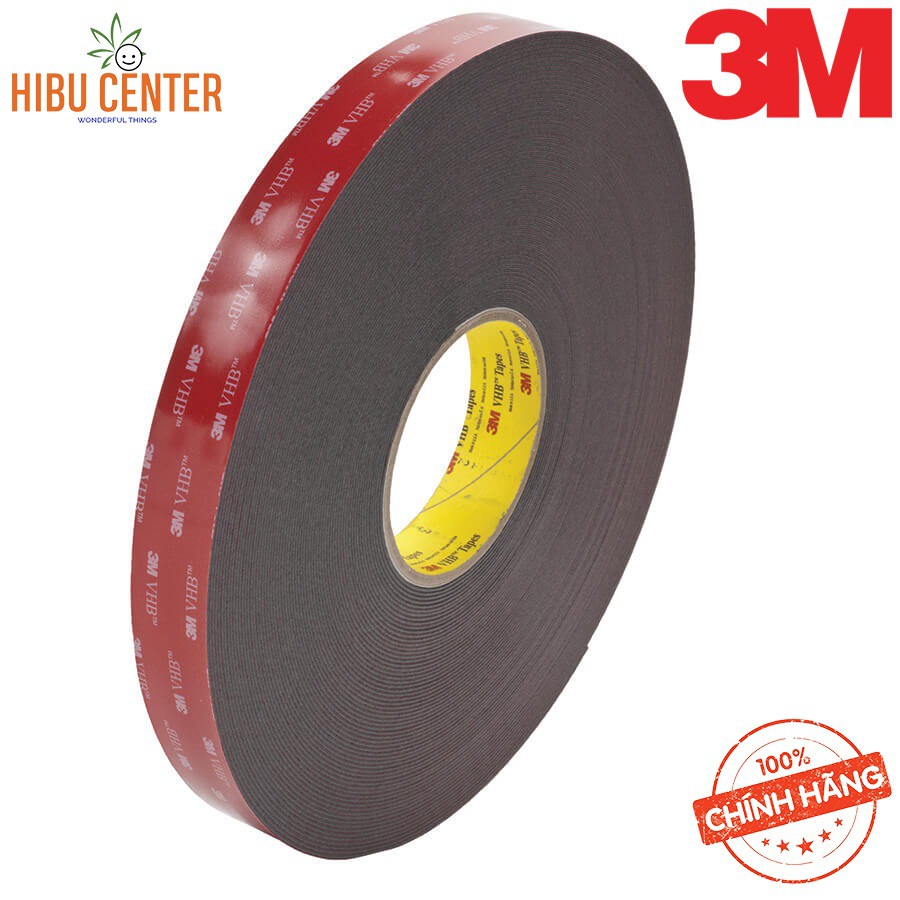 Băng Keo Cường Lực 2 Mặt 3M VHB 5952 1.1mm 10mmx33m – Hàng Chính Hãng – HIBUCENTER