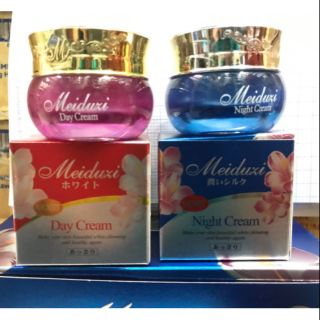 SỈ NGUYÊN CẶP KEM DƯỠNG DA MEIDUXI XANH ĐỎ SIÊU DƯỠNG DA