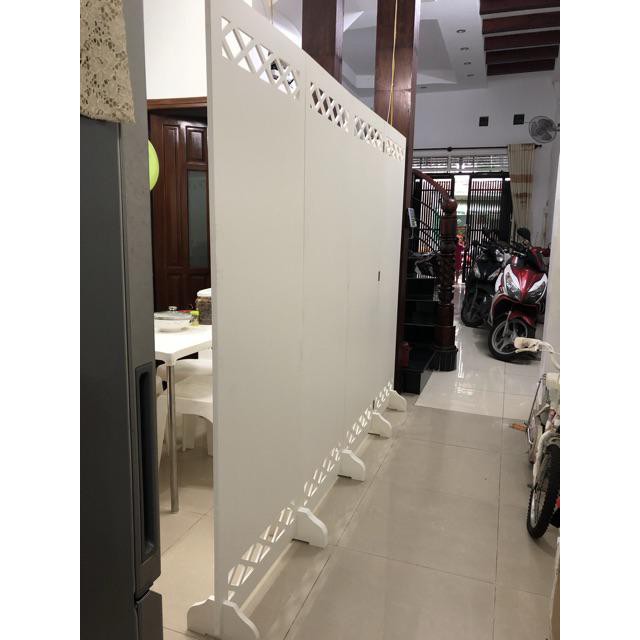 Bình phong vách ngăn chắn phòng hoa văn phong thủy/ giá 1 tấm có chân IG455-463-465-487-489