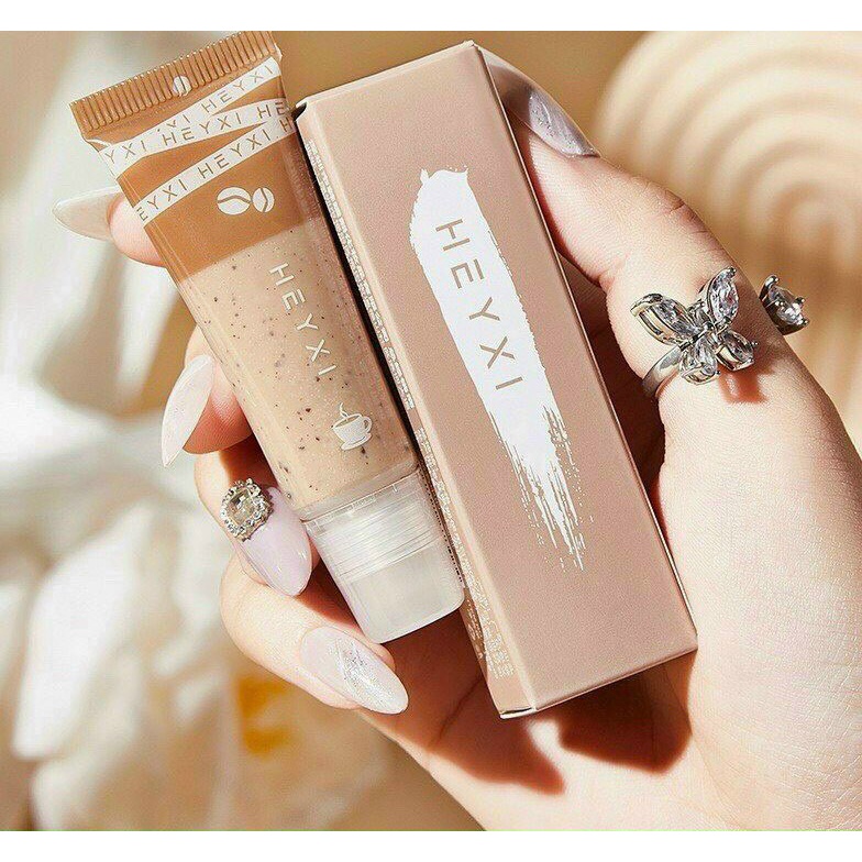 Son tẩy tế bào chết cho môi Heyxi Sena #JP6 cà phê 15g chất lượng cao
