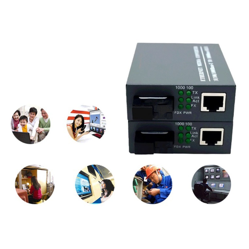 Đầu Chuyển Đổi NetLink HTB-GS-03 A B Fibra 20km SC Chuyên Dụng