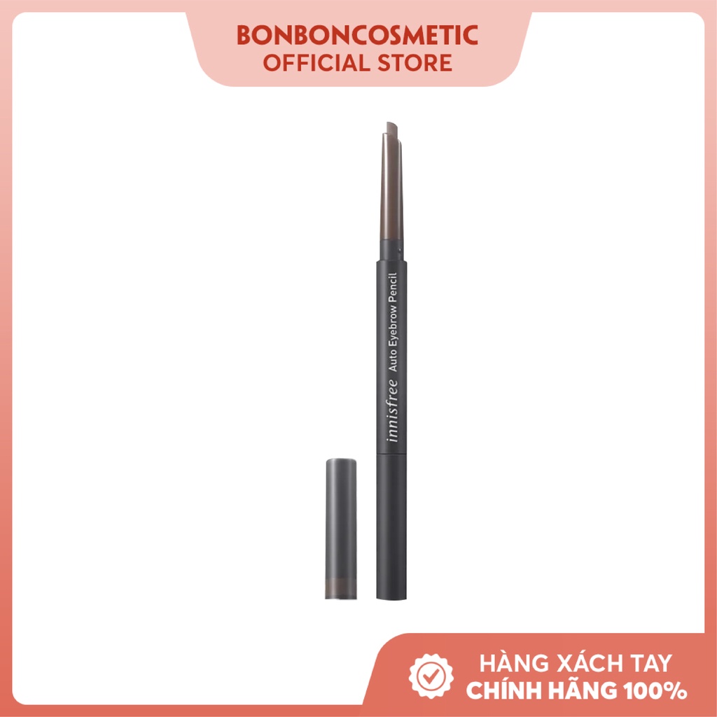 Chì kẻ mày thế hệ mới mềm mại tự nhiên INNISFREE Auto Eyebrow Pecil