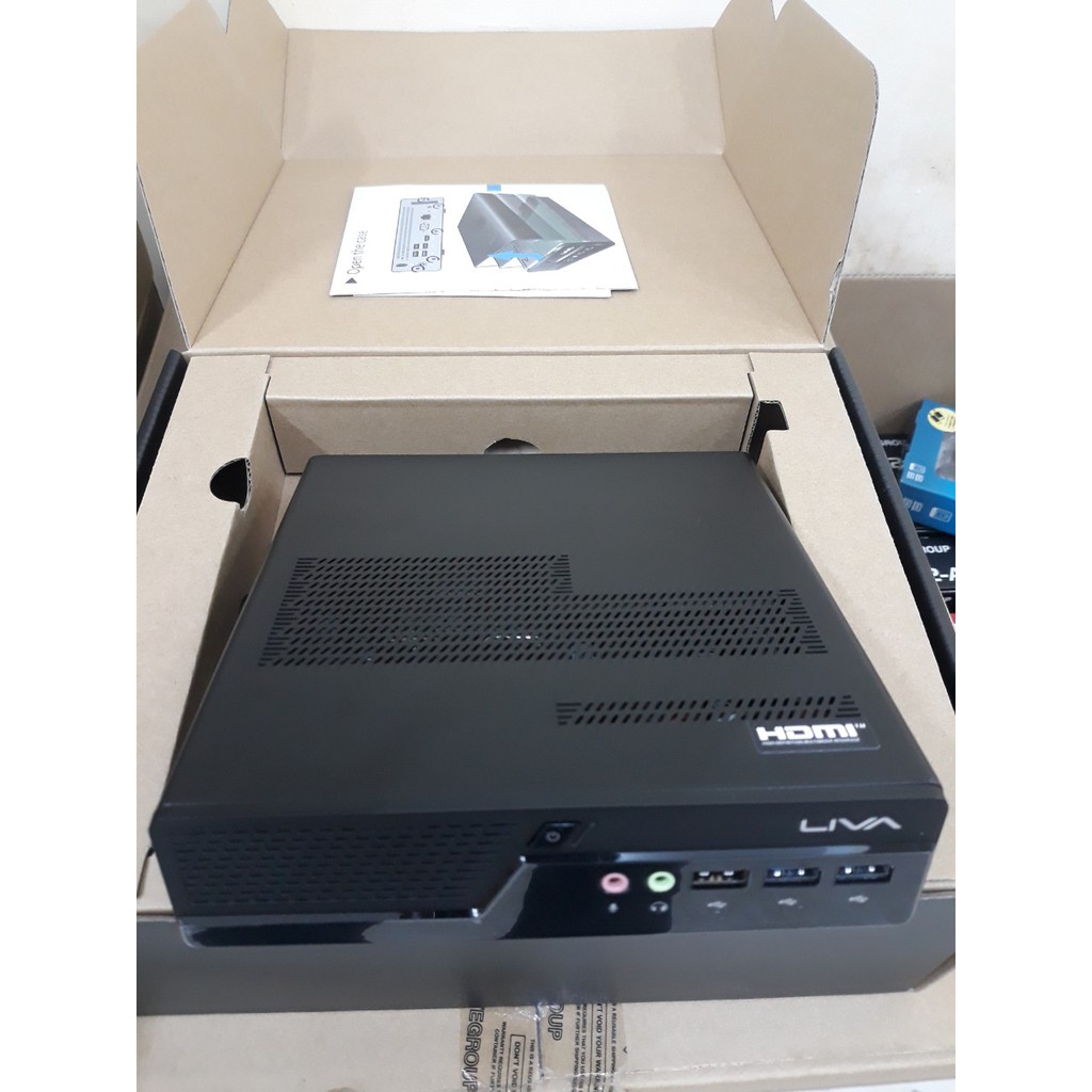 MÁY TÍNH MINI PC ECS LIVA ONE PLUS - BẢO HÀNH 24 THÁNG 1 ĐỔI 1 (TẶNG CHUỘT LOGITECH M221 SILENT) | BigBuy360 - bigbuy360.vn