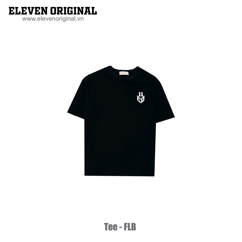 Áo thun Unisex in họa tiết FLB, Form Unisex Màu Đen - Eleven Original
