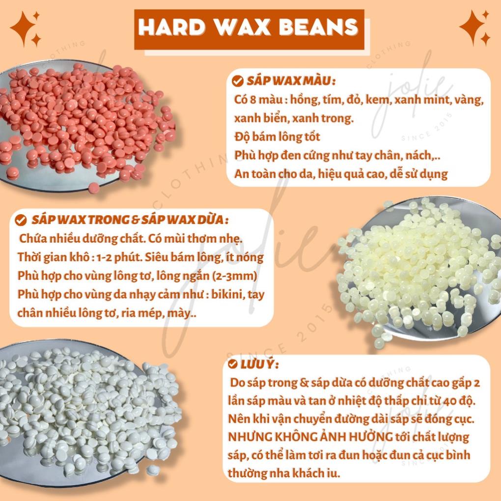 Combo triệt lông sáp wax nóng wax lông nhập khẩu tặng mỡ trăn nguyên chất triệt lông nách, tay, chân....