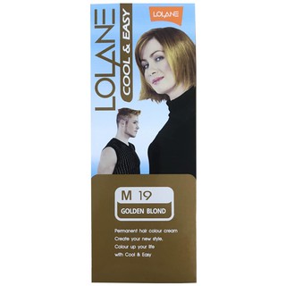 LOLANE - M19 - THUỐC NHUỘM TÓC MÀU VÀNG ÁNH KIM