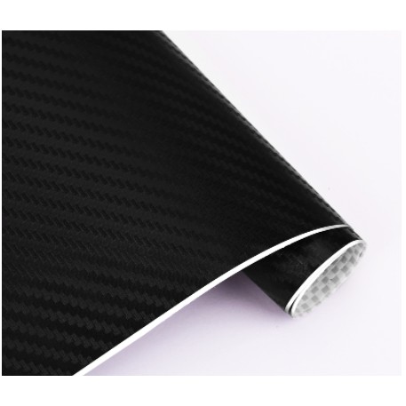 Sticker Tấm dán sợi Carbon 3D màu đỏ đen cuộn cabon dán nóc trần nội thất táp lô cacbon bảng điều khiển cho xe hơi ô tô