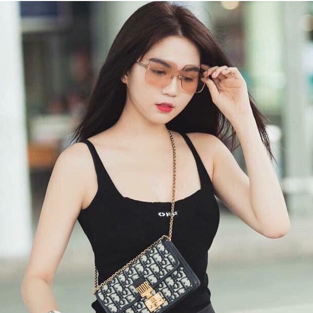 ❌POSHOP❌MẮT KÍNH NỮ TRÀN VIỀN VUÔNG GONG KIM LOẠI THỜI TRANG DI.OR CAO CẤP HOT TREND | BigBuy360 - bigbuy360.vn