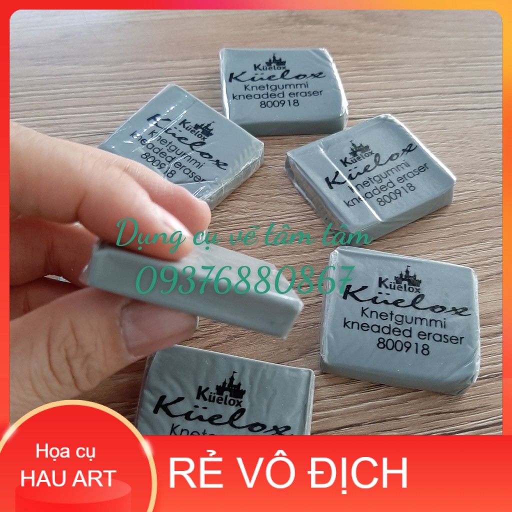 Gôm đất sét kuelox, Tẩy đất sét kuelox
