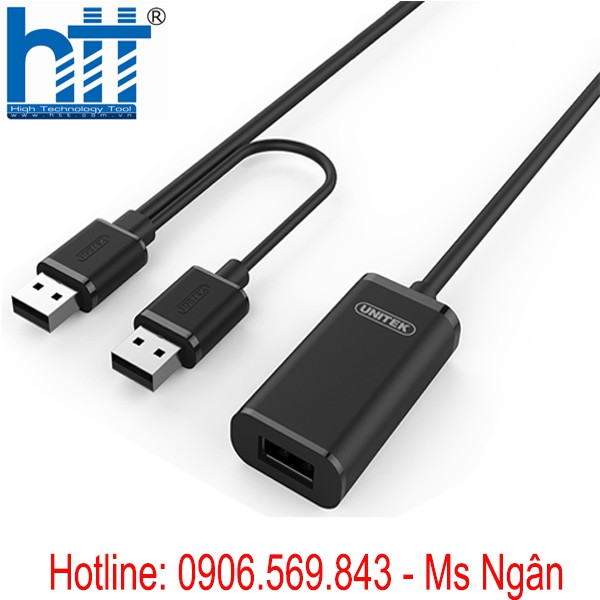 Cáp Unitek Y 277 (USB Nối dài 5m Extension)