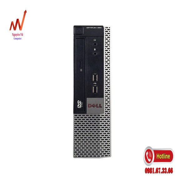 Máy tính đồng bộ siêu bền DELL Optiplex 990-USFF Core i3-2100/4GB ram/160GB HDD hàng châu âu