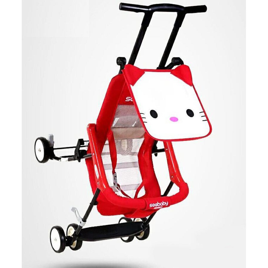 ✁๑Xe đẩy du lịch gấp gọn có mái che SeeBaby QQ1-2