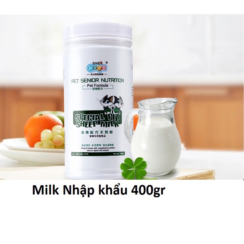 Sữa BIO milk cho chó mèo (2 loại) Loại sữa bột Biomilk dùng để nuôi chó mèo sơ sinh