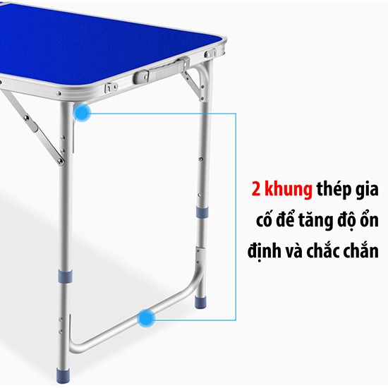 CHAIR-Bàn gấp gọn cắm trại, dã ngoại, leo núi tiện ich MẪU T2 TRẮNG