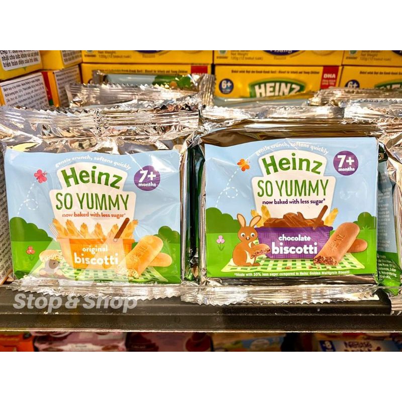 BÁNH QUY HEINZ CÁC VỊ BÉ 7M+