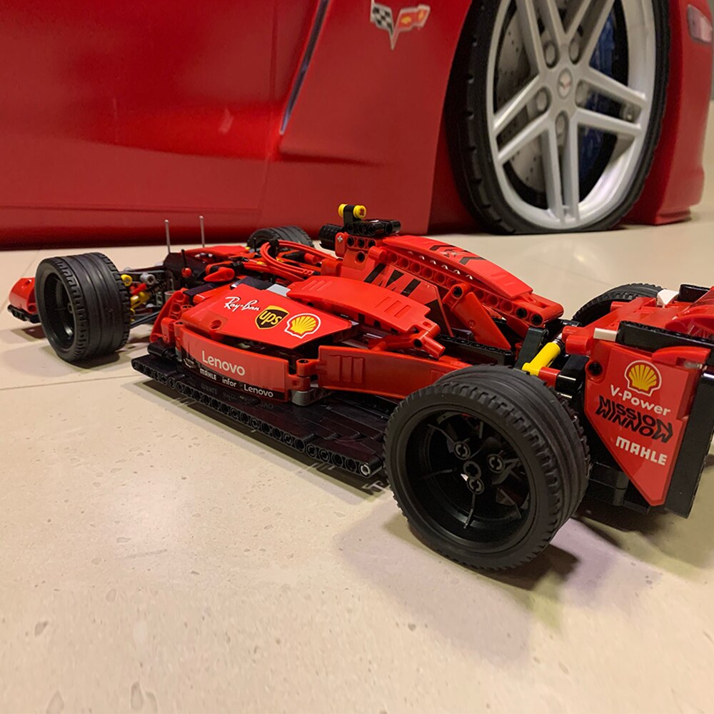 đồ chơi giáo dục lắp Ráp mô hình xe 023005 RSR Super Racing Car GTE