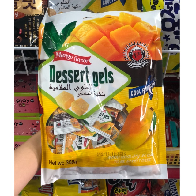 🍋Kẹo dẻo xoài Hàn quốc