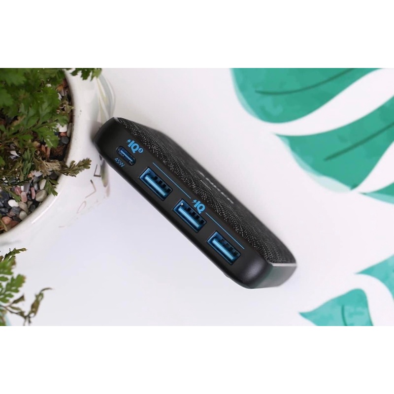 [NEW 100%] Sạc ANKER 4 cổng PowerPort Atom III Slim 65w PIQ 3.0&amp;GaN - Anker GaN A2045 - Slim A2045 - Bảo hành 12 tháng