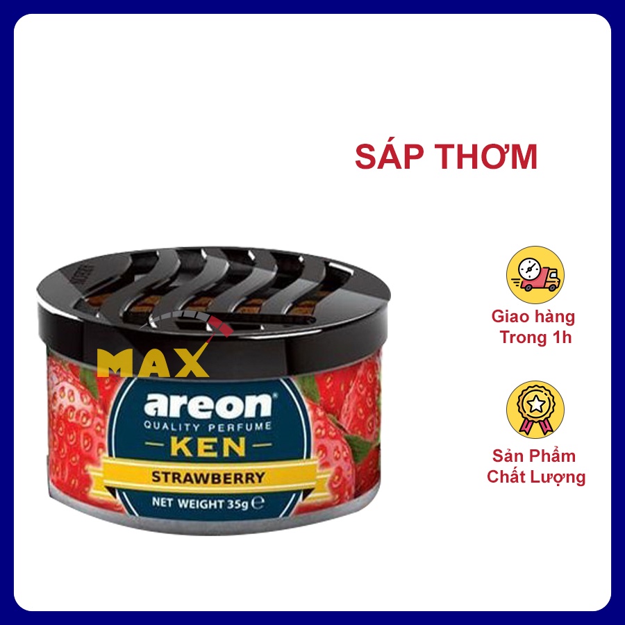 Sáp Thơm Ô Tô AREON MAX STORE Cài Cửa Gió Chính Hãng Chiết Xuất 100% Tự Nhiên An Toàn Cho Sức Khỏe