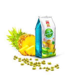 Mỹ Ngọc _ 312g Bánh pía CHAY nhân THƠM ĐẬU XANH [KHÔNG SẦU RIÊNG] - Vegan Pineapple & Mung Beans Pia Cake 312g NO DURIAN