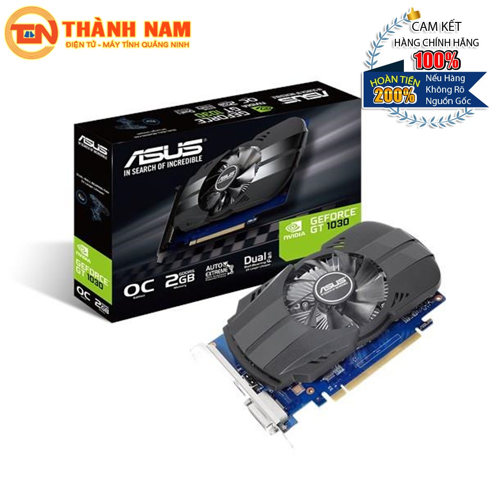 [FREESHIP 99K]_VGA ASUS GeForce GT 1030 2GB GDDR5 Phoenix (PH-GT1030-O2G)