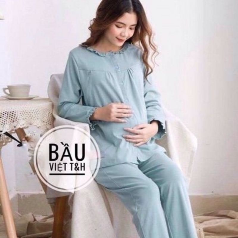 Bộ bầu và cho con bú khoá ti Chéo sang xịn